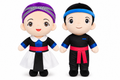 Hmong Plush Dolls